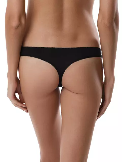 Трусы женские conte "стринг" annabella lst 658 nero, 16С-275ТСП, 86/XXS, CONTE ELEGANT,  - 2