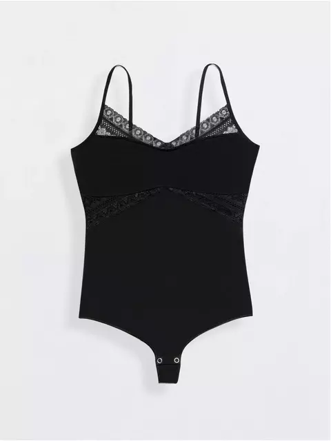 Боди женское conte macramer art lbt 1020 black, 18С-808ТСП, 170-100-106/XL, CONTE ELEGANT,  - 3