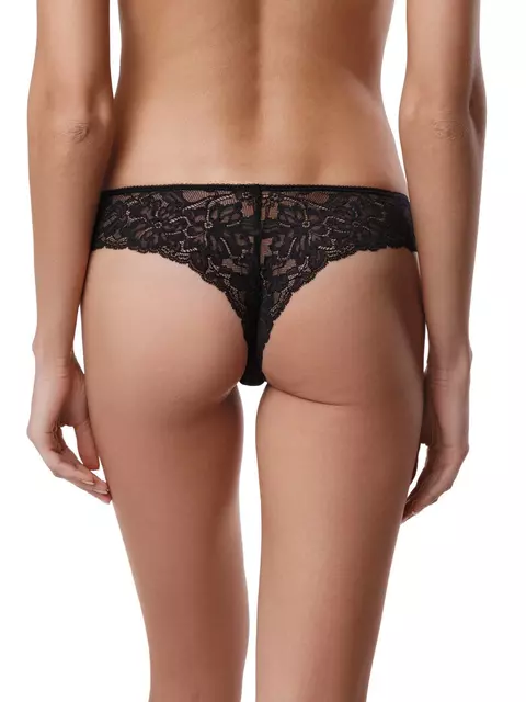 Трусы женские conte "танга" sensuelle rp6020 черный, , 94/S, CONTE ELEGANT, - 2