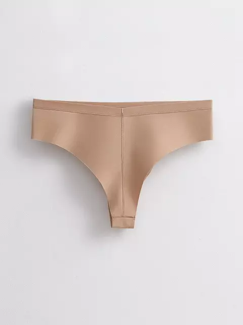 Хлопковые женские трусы «танга» assorti rp6107 телесный, 20С-0041КСП, 98/M, CONTE ELEGANT,  - 4