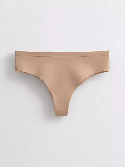 Хлопковые женские трусы «танга» assorti rp6107 телесный, 20С-0041КСП, 98/M, CONTE ELEGANT,  - 3