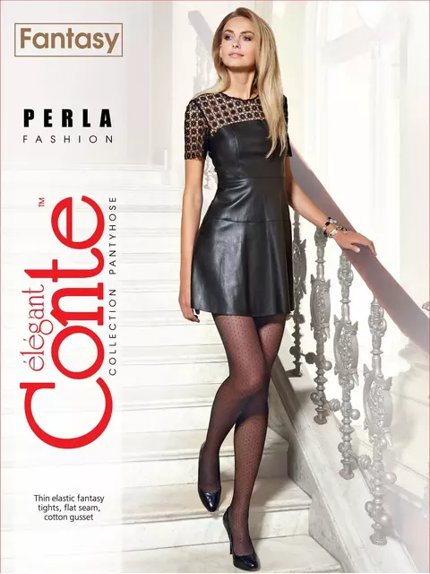 Колготки женские conte perla, , 2, CONTE ELEGANT, - 1