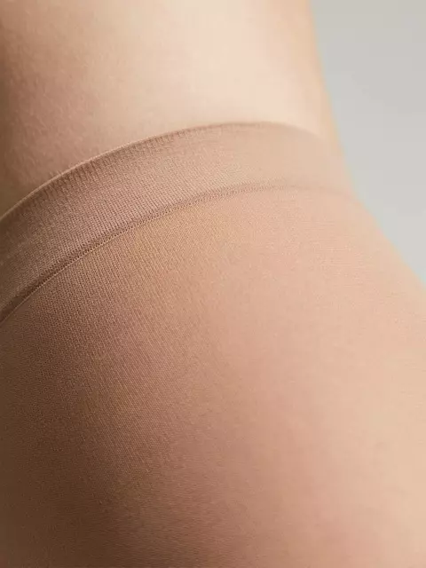 Матовые прозрачные колготки ideal 20 den beige, 16С-29СП, 3, CONTE ELEGANT,  - 4