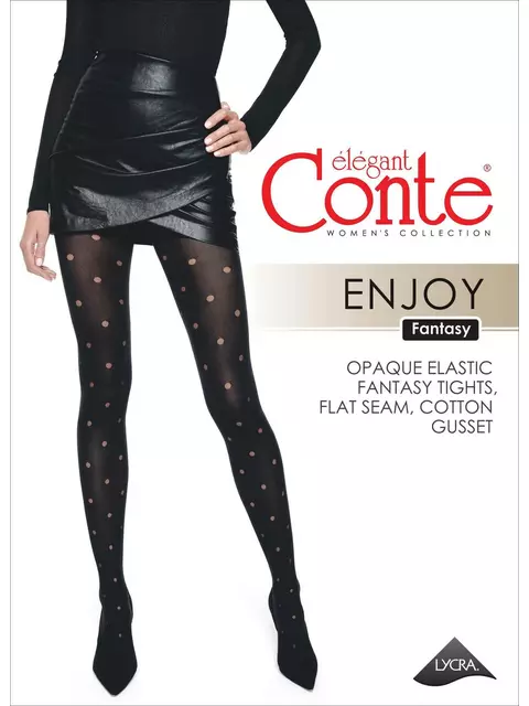 Колготки женские conte fantasy enjoy marino, 19С-241СП, 2, CONTE ELEGANT,  - 3