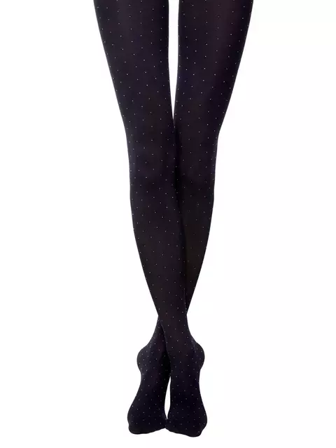 Фантазийные колготки с рисунком "точки" point nero, 19С-10СП, 3, CONTE ELEGANT,  - 3
