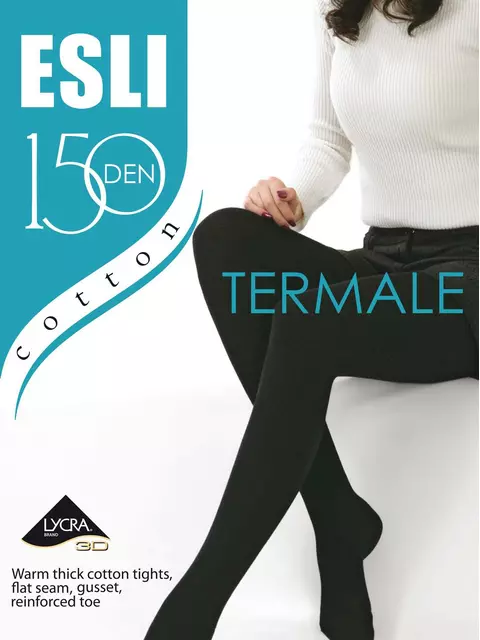 Колготки женские esli termale 150 den, 15С-48СПЕ/Т, 2, ESLI,  - 1