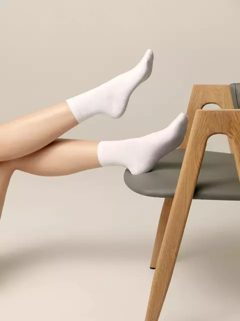 Классические женские однотонные носки (3 пары в коробке) 000 ассорти, 7С-22СП, 38-39 (25), CONTE ELEGANT,  - 11