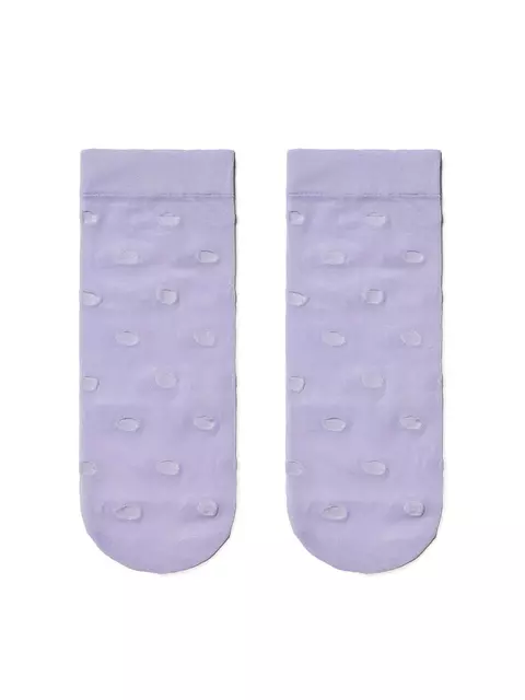 ​носки женские в горошек fantasy 16с-124сп violet, 16С-124СП, 36-39 (23-25), CONTE ELEGANT,  - 2