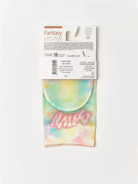 Носки женские conte fantasy с ярким принтом 248 mix, 18С-76СП, 36-39 (23-25), CONTE ELEGANT,  - 5