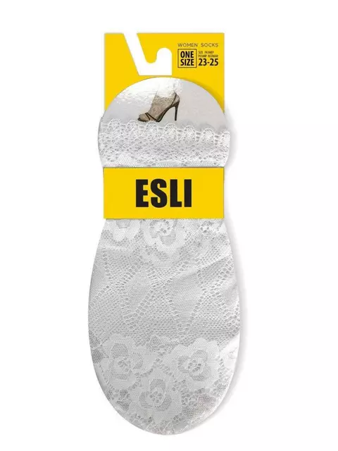 Носки женские esli is006 bianco, IS006, 36-39 (23-25), ESLI,  - 1