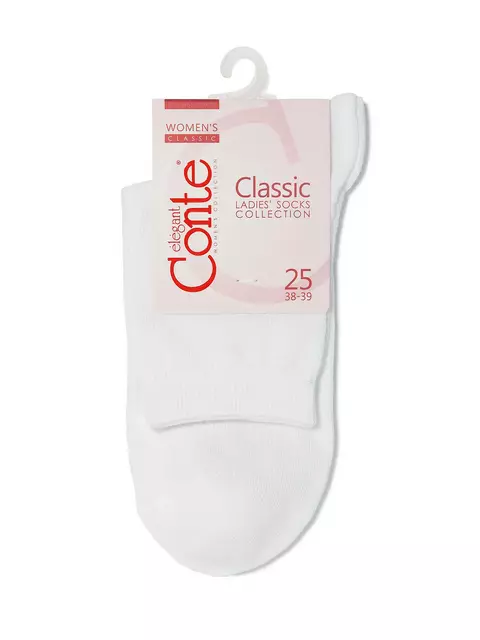Носки женские conte classic 061 белый, 15С-15СП, 38-39 (25), CONTE ELEGANT,  - 3