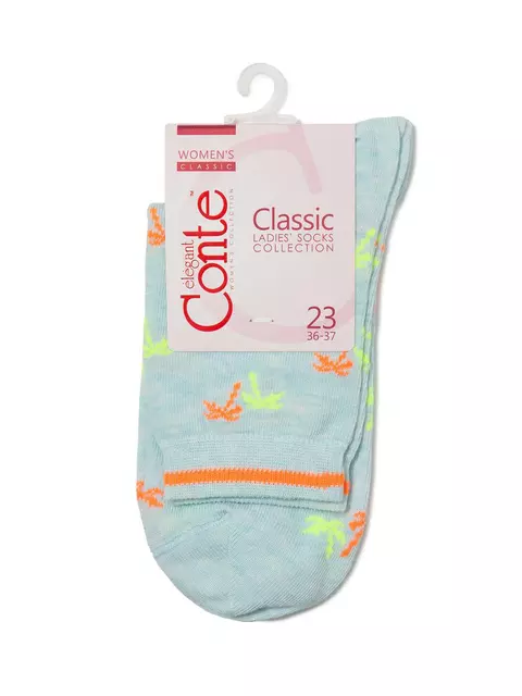 Носки женские conte classic 089 бледно-бирюзовый, 15С-15СП, 38-39 (25), CONTE ELEGANT,  - 3