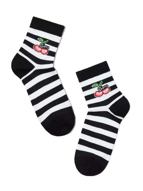 Носки женские conte classic 108 черный-белый, 7С-22СП, 36-37 (23), CONTE ELEGANT,  - 2