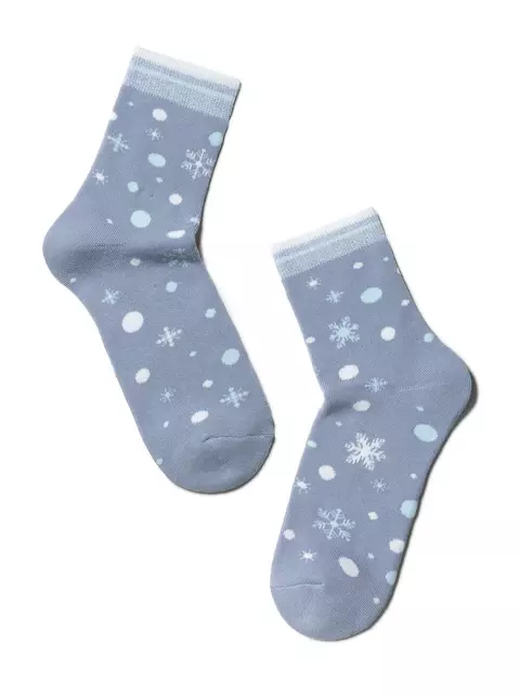 Махровые женские носки conte comfort 197 светлый джинс, 7С-47СП, 36-37 (23), CONTE ELEGANT,  - 3