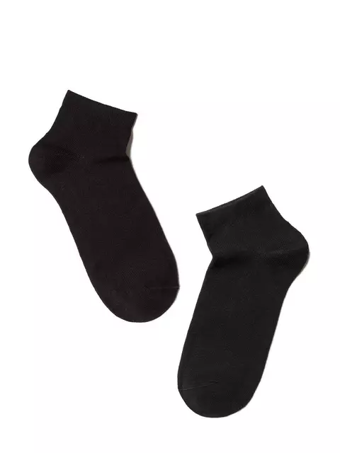 Носки женские esli classic (короткие, 2 пары) 800 черный-белый, 14С-116СПЕ, 38-39 (25), ESLI,  - 3