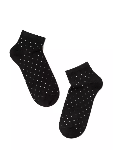 Носки женские esli classic (короткие, 2 пары) 802 черный-серый, 14С-116СПЕ, 36-39 (23-25), ESLI,  - 3