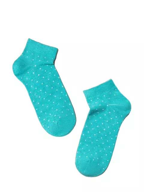 Носки женские esli classic (короткие, 2 пары) 802 розовый-бирюза, 14С-116СПЕ, 38-39 (25), ESLI,  - 4