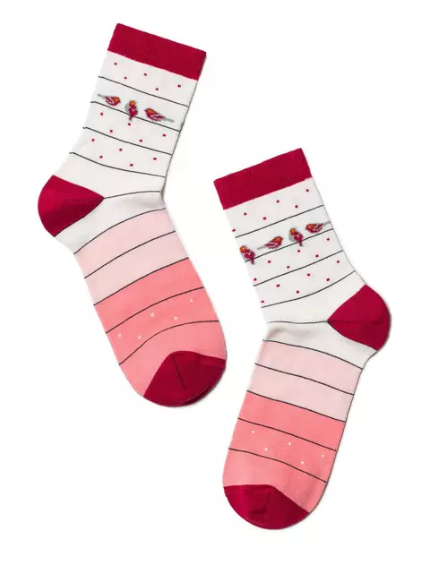 Носки женские esli classic 113 светло-розовый, , 38-39 (25), ESLI, - 2