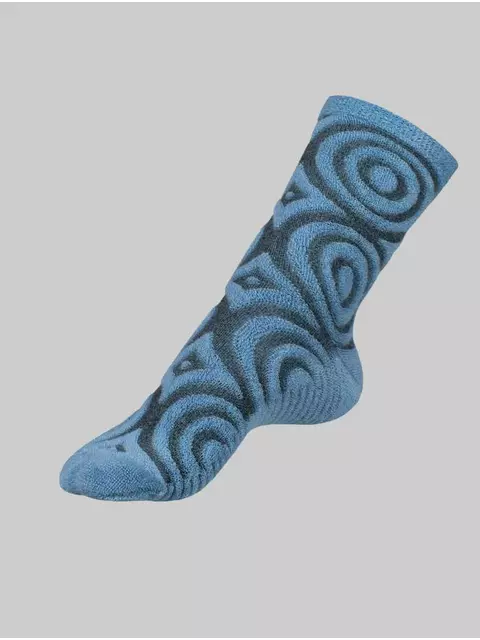 Носки женские esli perfect (махровые) 063 голубой, , 36-37 (23), ESLI, - 1