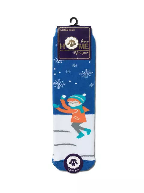 Носки женские chobot лапландия арт. 016 cр.синий, 52-105, 36-37 (23), CHOBOT,  - 2