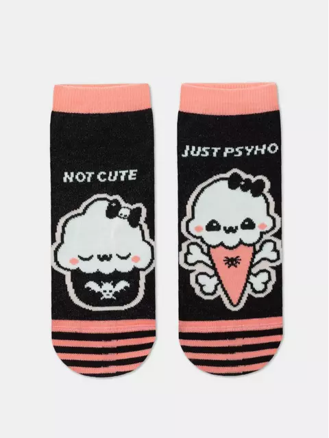 Носки женские happy 358 черный, 19С-114СП, 36-39 (23-25), CONTE ELEGANT,  - 3