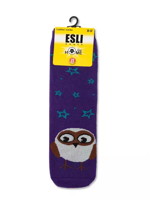 Носки женские esli home line 52-118  010 фиолетовый, 52-118, 38-39 (25), ESLI,  - 2