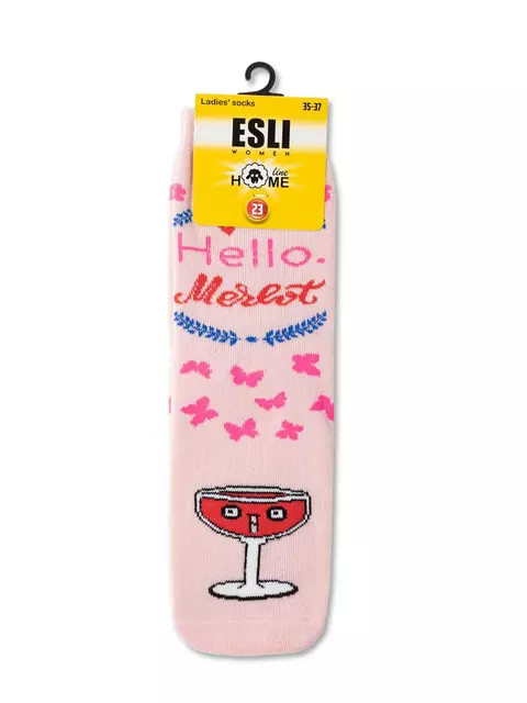 Носки женские esli home line 52-118  337 нюдовый, 52-118, 36-37 (23), ESLI,  - 3