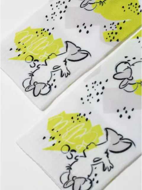 Носки женские conte ©disney (короткие) 344 белый, 21С-112СПМ, 36-39 (23-25), CONTE ELEGANT,  - 3