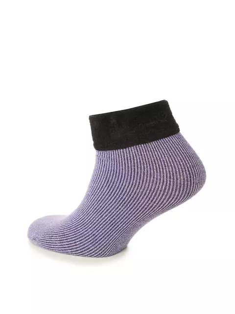 Теплые женские носки с люрексом esli ls001 purple, LS001, 36-39 (23-25), ESLI,  - 1