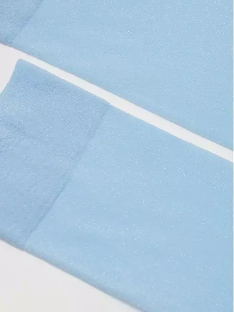 Носки женские сияющие с люрексом conte 21с-84сп light blue, 21С-84СП, 36-39 (23-25), CONTE ELEGANT,  - 3