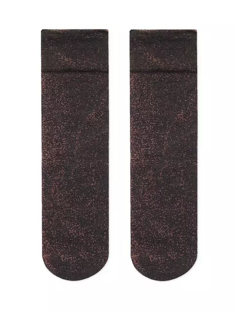 Носки женские сияющие с люрексом conte 21с-84сп shiny copper, 21С-84СП, 36-39 (23-25), CONTE ELEGANT,  - 3