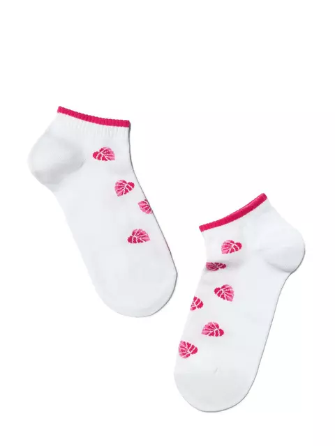 Носки женские короткие хлопковые classic 185 белый, 7С-34СП, 38-39 (25), CONTE ELEGANT,  - 2