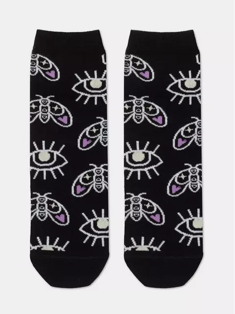 Носки женские хлопковые classic 366 черный, 7С-22СП, 38-39 (25), CONTE ELEGANT,  - 3