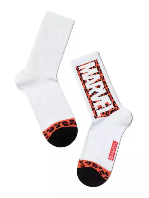 Удлиненные женские носки conte с рисунками ©marvel 178 белый, 19С-116СПМ, 36-39 (23-25), CONTE ELEGANT,  - 2