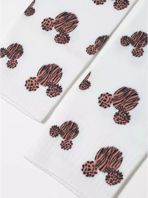 Укороченные женские носки с хлопком «mickey» ©disney 347 белый, , 36-39 (23-25), CONTE ELEGANT, - 3