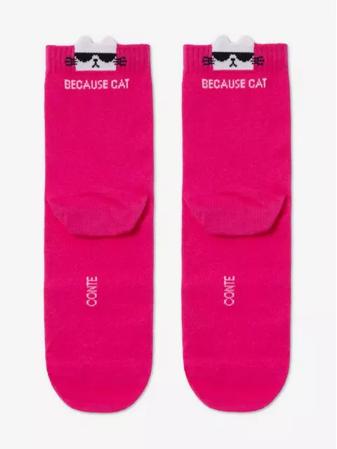 Хлопковые женские носки conte (3 пары в коробке) 763 ассорти, 17С-183СП, 38-39 (25), CONTE ELEGANT,  - 8