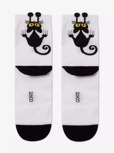 Хлопковые женские носки conte (3 пары в коробке) 763 ассорти, 17С-183СП, 38-39 (25), CONTE ELEGANT,  - 6