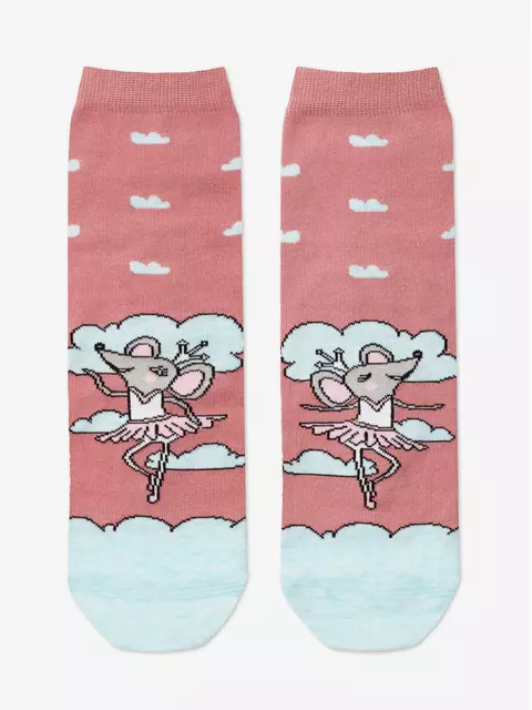 Хлопковые женские носки conte (3 пары в коробке) 766 ассорти, 18С-227СП, 36-39 (23-25), CONTE ELEGANT,  - 2