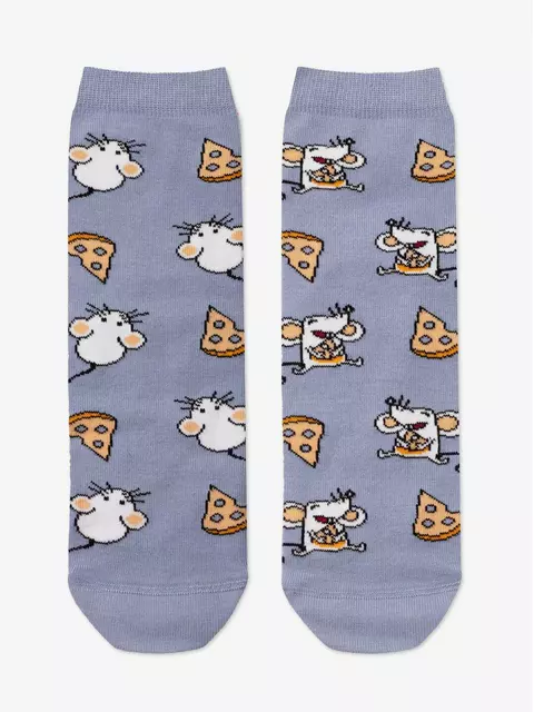 Хлопковые женские носки conte (3 пары в коробке) 766 ассорти, 18С-227СП, 36-39 (23-25), CONTE ELEGANT,  - 4