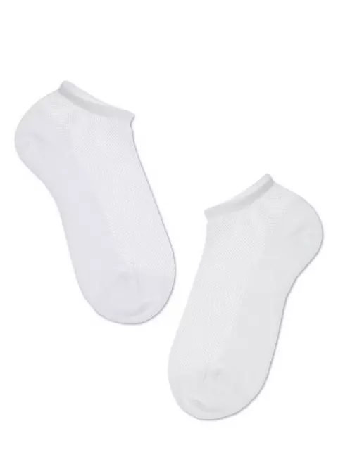 Ультракороткие женские носки active с сеточкой 277 белый, 21С-191СП, 38-39 (25), CONTE ELEGANT,  - 2