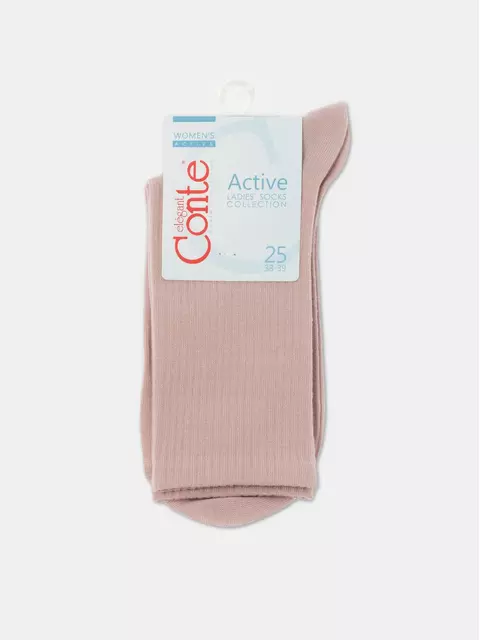 Удлиненные хлопковые женские носки (3 пары) 772 ассорти, , 36-37 (23), , - 15