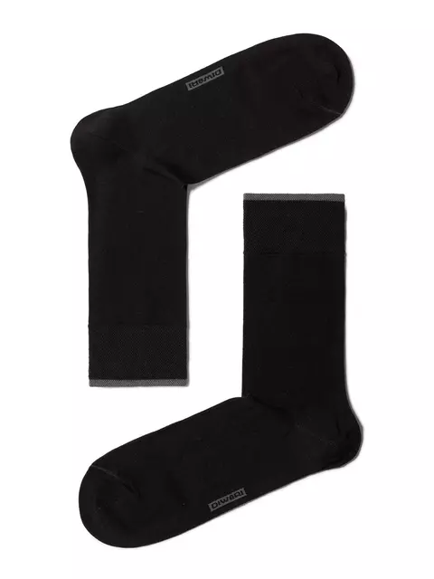 Носки мужские diwari classic (3 пары) 000 черный, 5С-08СП, 42-43 (27), DIWARI,  - 4