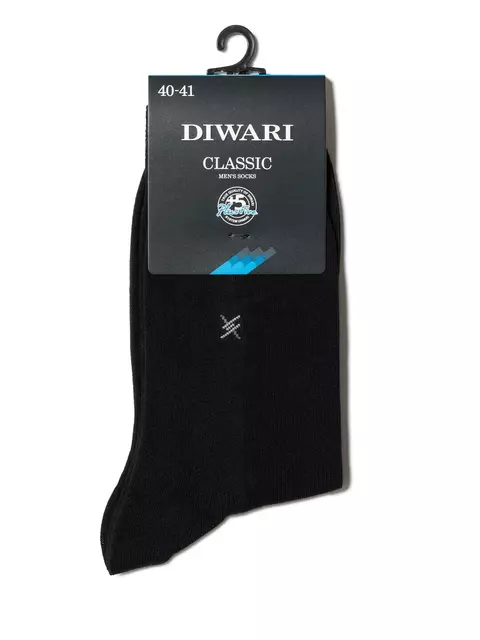 Носки мужские diwari classic 006 черный, 5С-08СП, 42-43 (27), DIWARI,  - 2