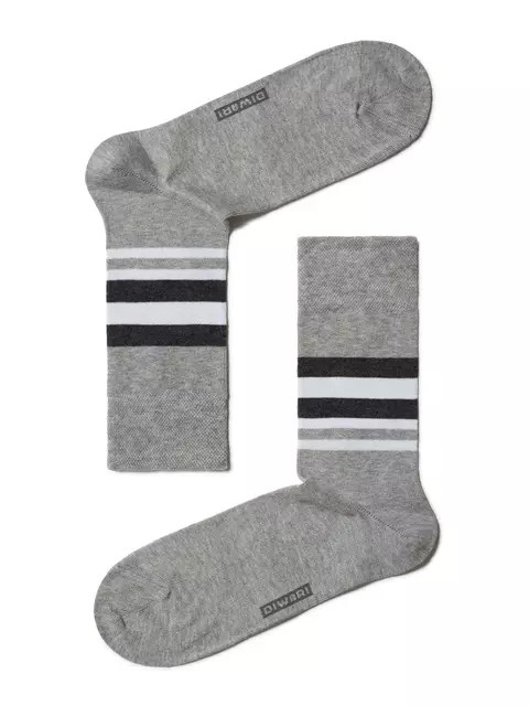 Носки мужские diwari comfort (меланж) 041 серый, , 44-45 (29), DIWARI, - 1