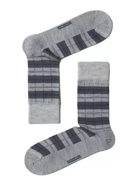 Носки мужские diwari comfort (шерсть) 051 серый, 16С-86СП, 40-41 (25), DIWARI,  - 1