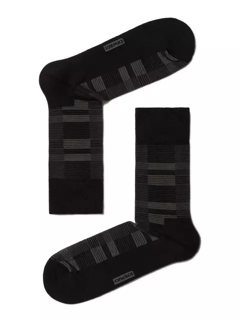 Носки мужские diwari comfort 013 (махровая стопа) черный, 6С-18СП, 40-41 (25), DIWARI,  - 1