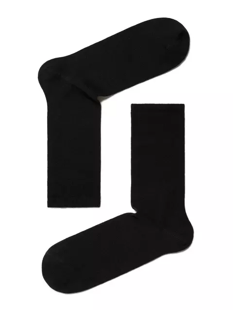 Носки мужские (ослабленная резинка) perfect esli 000 черный, 15С-79СПЕ, 42-43 (27), ESLI,  - 1