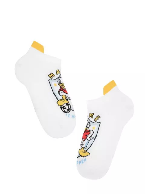 Носки мужские diwari ©disney (ультракороткие) 368 белый, 17С-167СПМ, 40-41 (25), DIWARI,  - 2