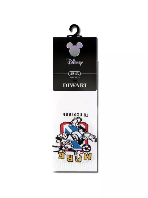 Носки мужские diwari ©disney 369 белый, 17С-168СПМ, 42-43 (27), DIWARI,  - 3