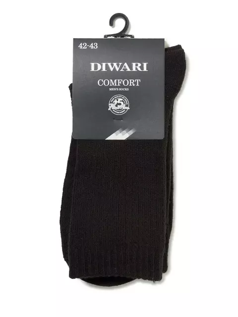 Носки мужские diwari comfort 075 черный, 18С-54СП, 40-41 (25), DIWARI,  - 1